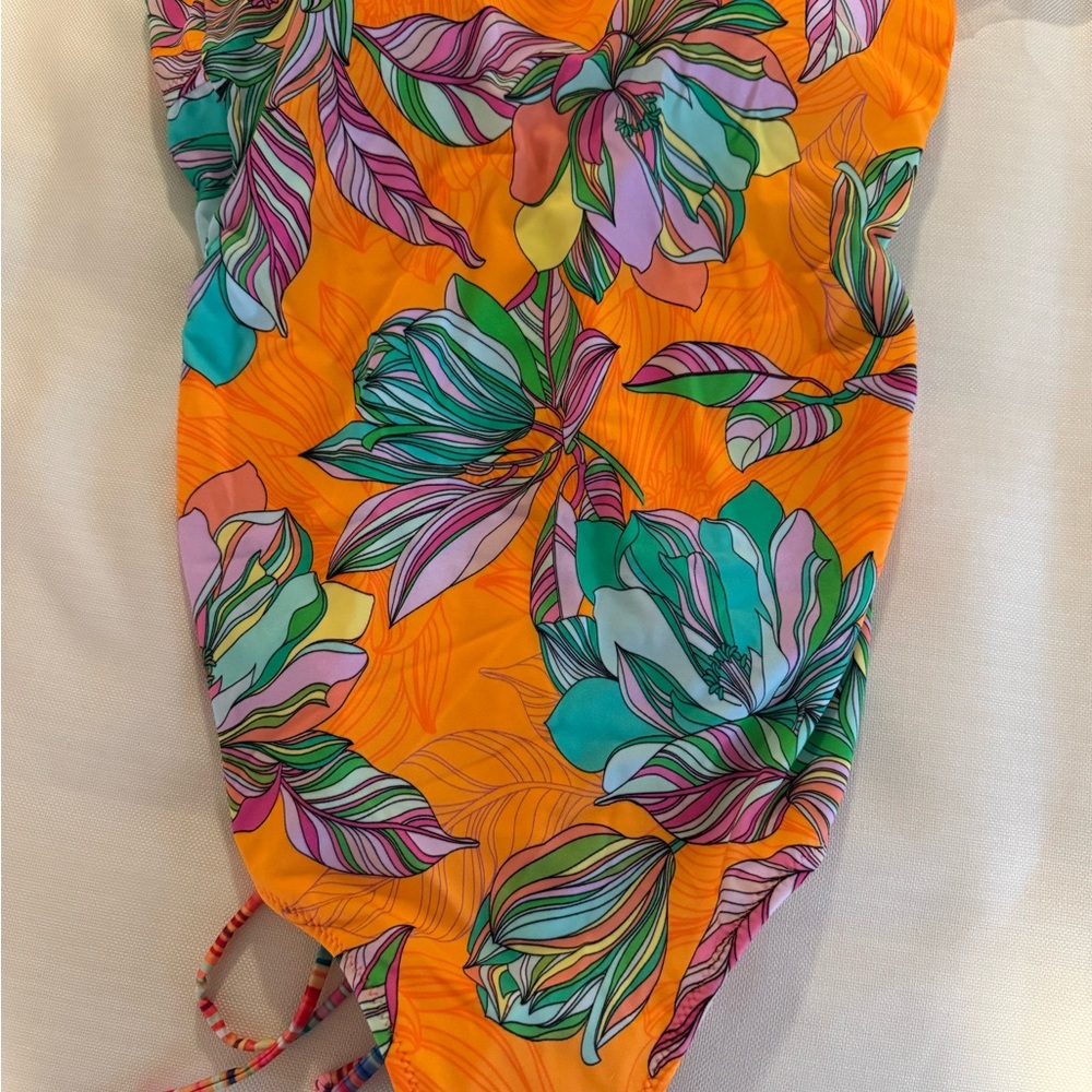 Vibrant Floral One-Piece Swimsuit